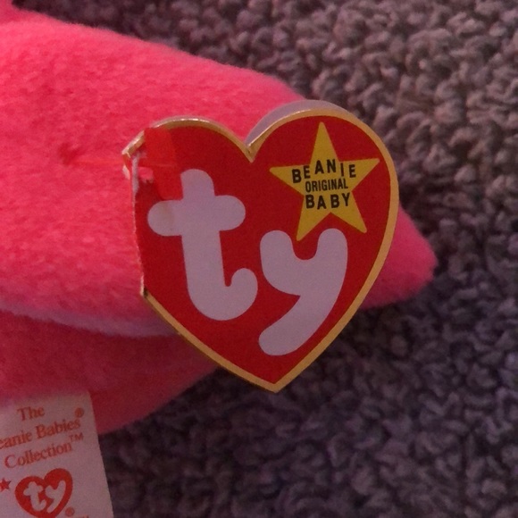 3 PACK: “Pinky The Flamingo” Collectible Beanie Babies - Picture 11 of 16